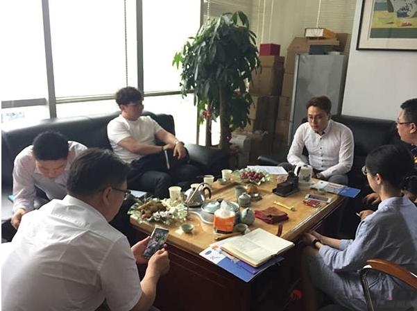 韩国企业再次到访贝腾，意向成为韩国独家代理商
