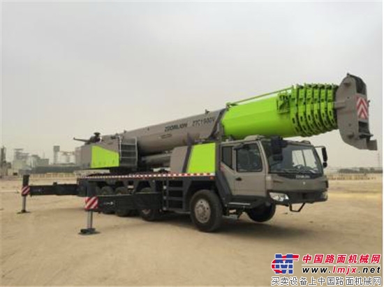 科威特最大吨位中国汽车起重机诞生 中联重科“挑战不可能”
