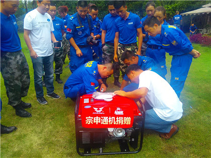 全国应急产业联盟在四川组织应急救援装备捐赠活动