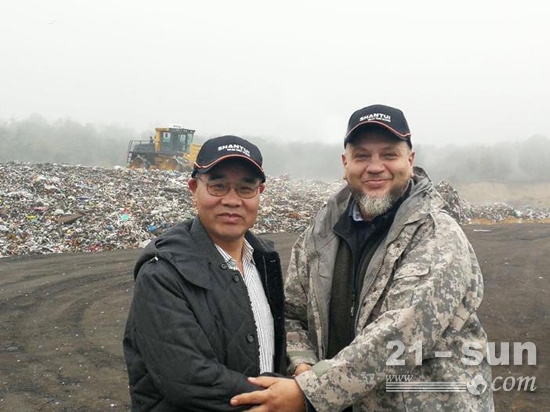 山推张秀文董事长走访调研乌克兰市场