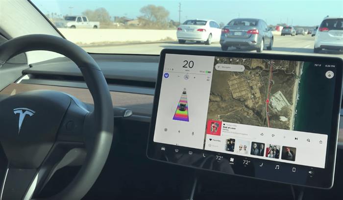 特斯拉FSD新测试版本曝光 更新多项性能